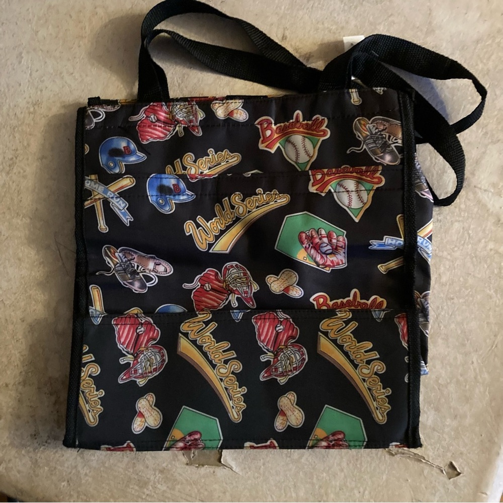 Baseball Themed Totebag